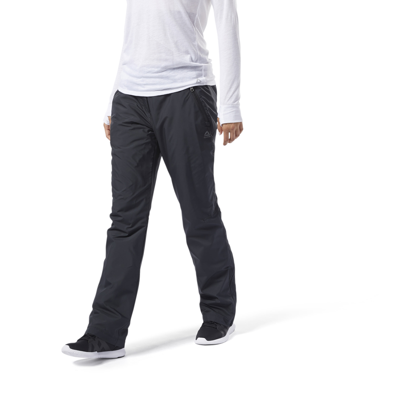 фото Спортивные брюки женские reebok dx2418 черные xs