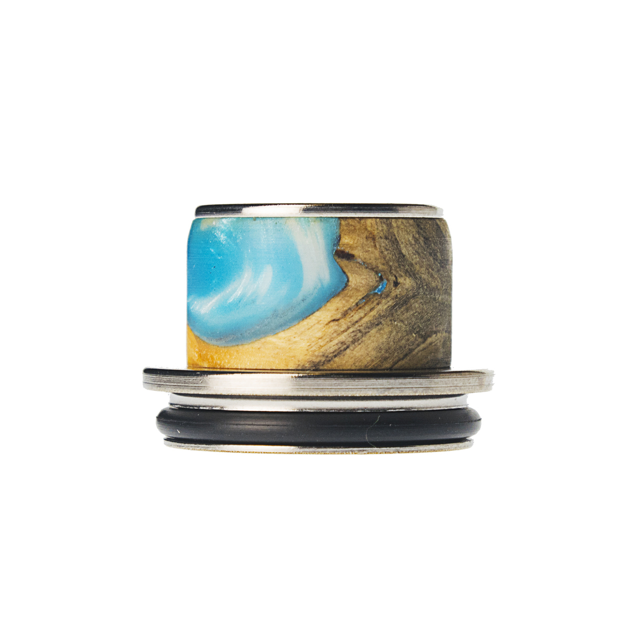 

Топ Кэп Nolli Designs Mad Hatty Wood Grain 2.0 (22 мм), Синий
