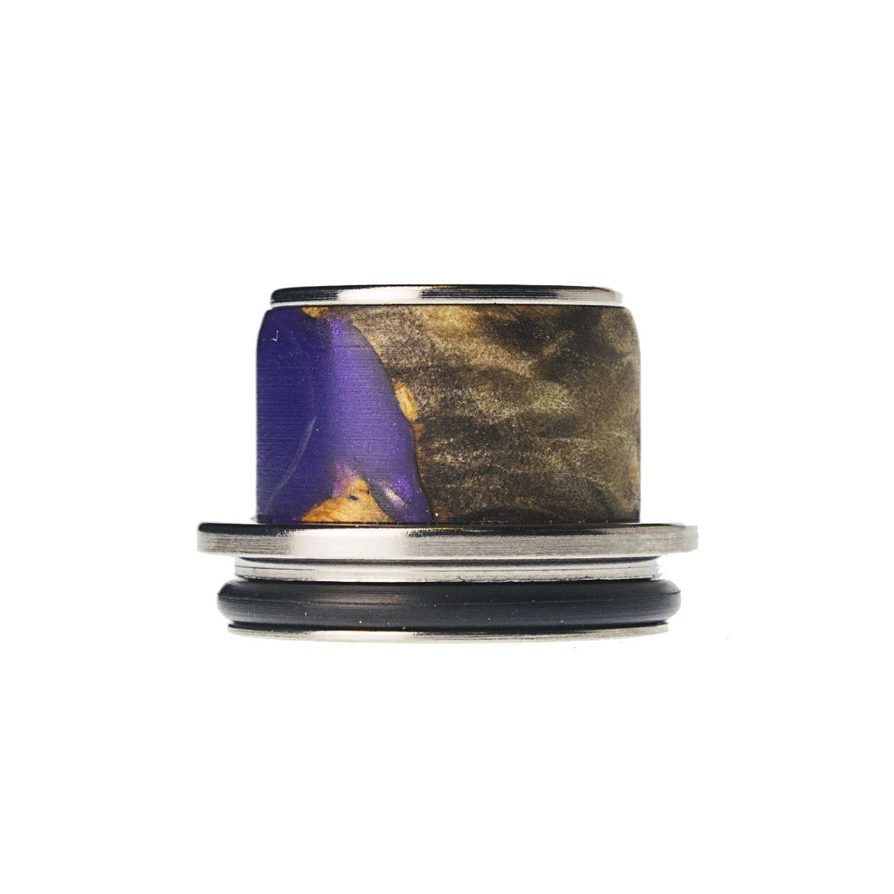

Топ Кэп Nolli Designs Mad Hatty Wood Grain 2.0 (22 мм), Фиолетовый