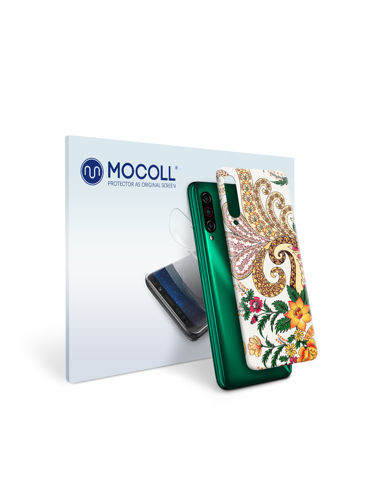 

Пленка защитная MOCOLL для задней панели Meizu Meilan M8 Lite Богемный узор Планта