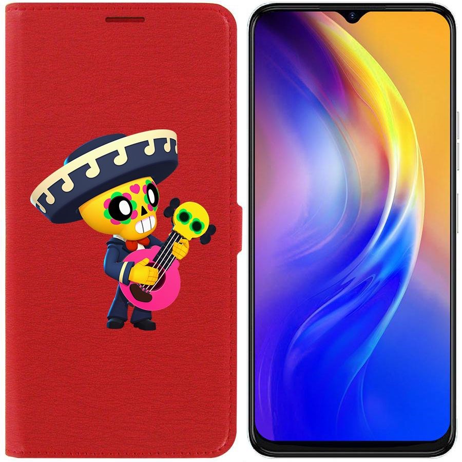 

Чехол-книжка Eco Book для Tecno Spark 10C Brawl Stars-Поко