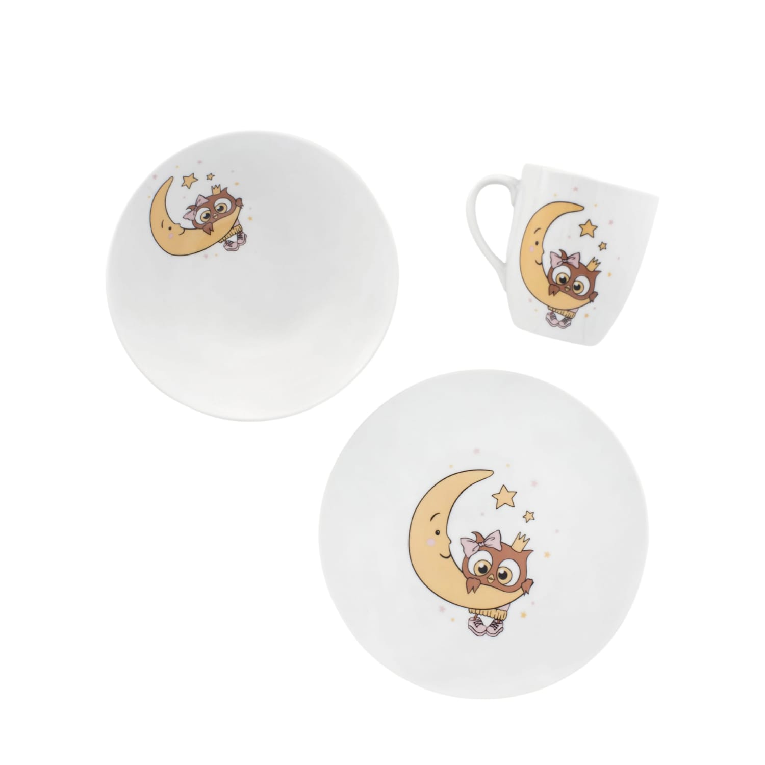 

Набор посуды "Сова" Salad