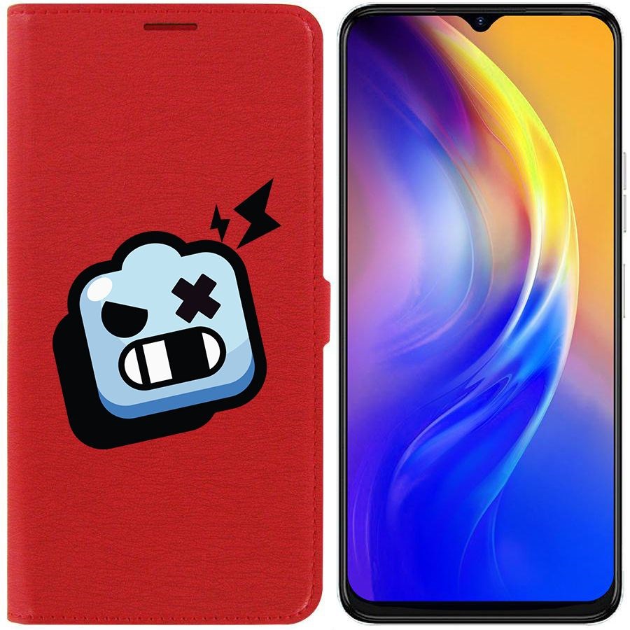 

Чехол-книжка Eco Book для Tecno Spark 10C Brawl Stars-Роборубка