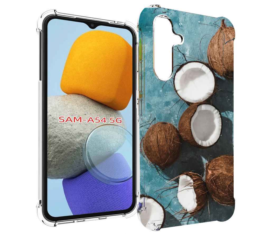 

Чехол MyPads красивые-кокосы для Samsung Galaxy A54, Tocco