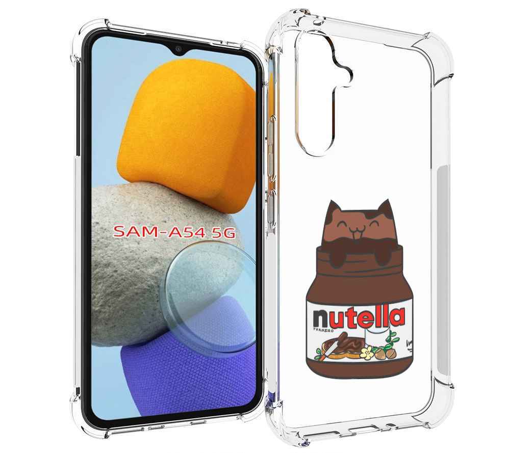 

Чехол MyPads кошечка-в-нутелле для Samsung Galaxy A54, Tocco