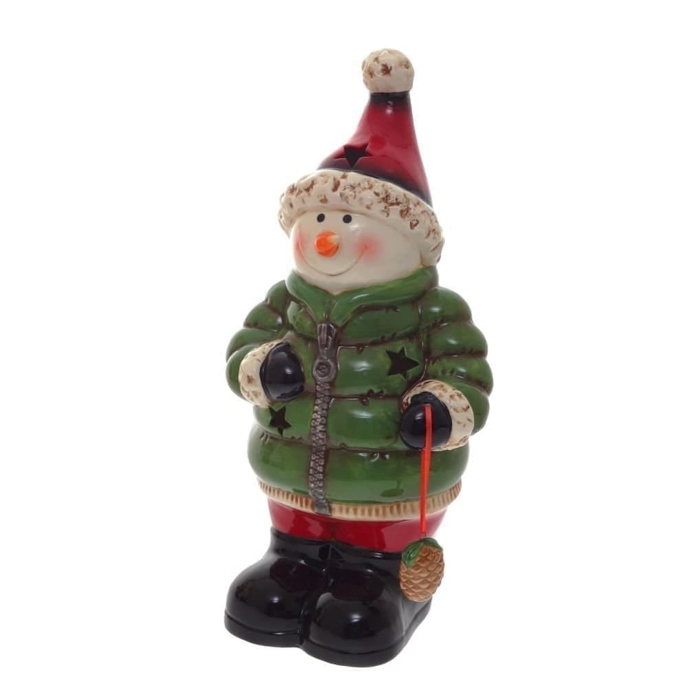 

Фигурка декоративная с подсветкой "Снеговик", L15,9 W13,5 H32,6 см 742506