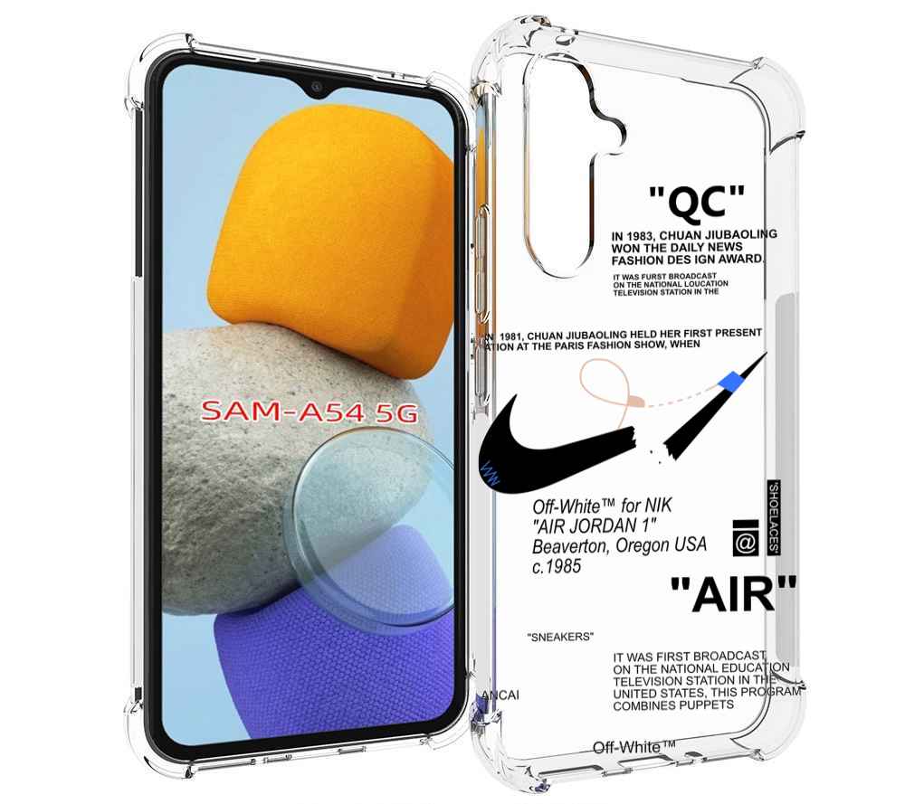 

Чехол MyPads коллаборация-найк для Samsung Galaxy A54, Tocco