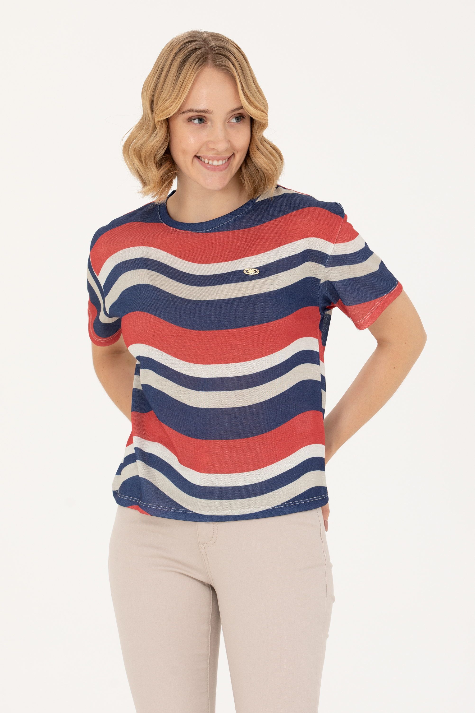 

Футболка женская US Polo Assn G082SZ0110MARAH синяя M, Синий, G082SZ0110MARAH