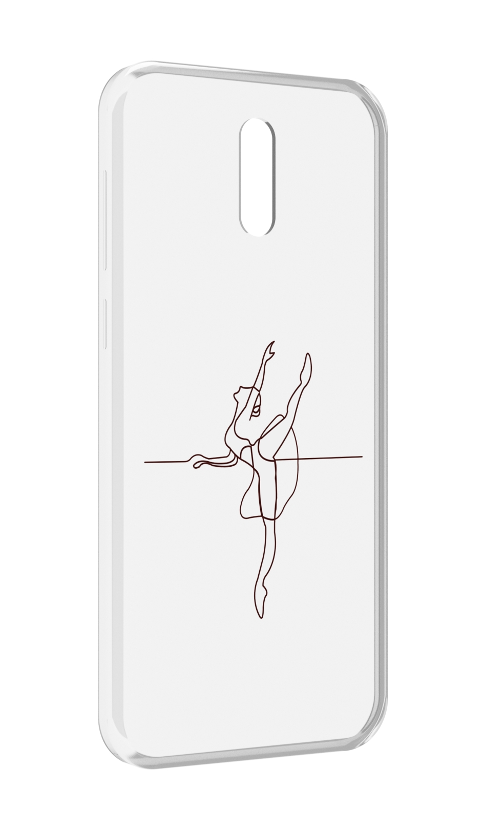 

Чехол MyPads маленькая-баллерина для Alcatel 3L (2019), Прозрачный, Tocco