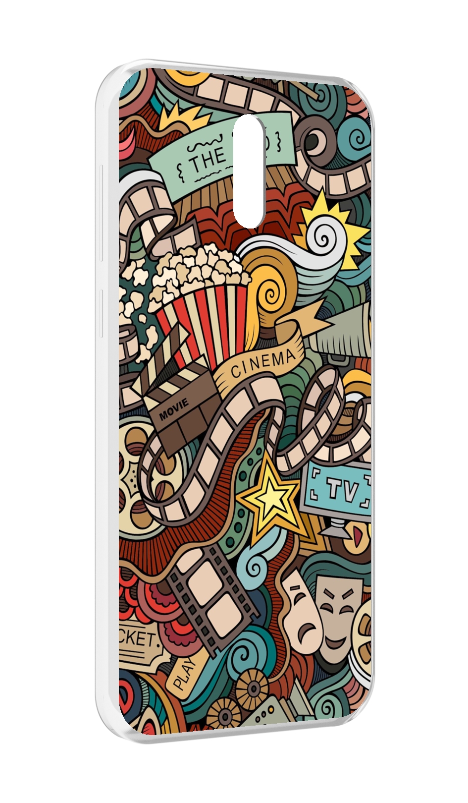 

Чехол MyPads любимое кино для Alcatel 3L (2019), Прозрачный, Tocco