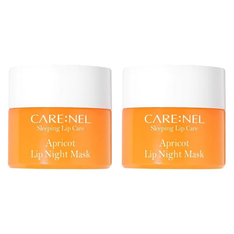 Маска для губ Care:Nel с экстрактом абрикоса Apricot lip night mask 5 г 2 шт