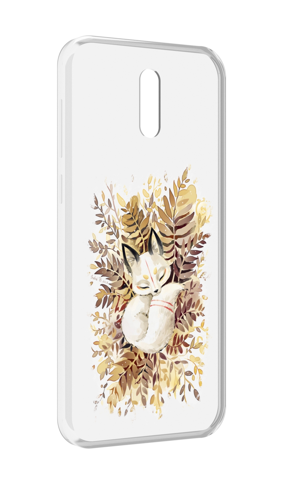 

Чехол MyPads лисенок в траве для Alcatel 3L (2019), Прозрачный, Tocco