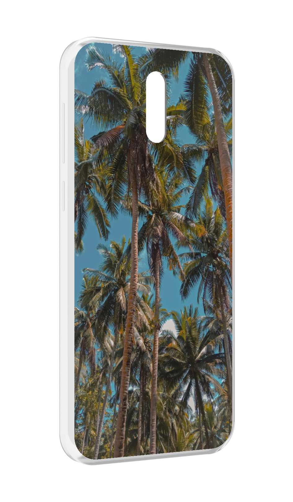 

Чехол MyPads летние пальмы для Alcatel 3L (2019), Прозрачный, Tocco