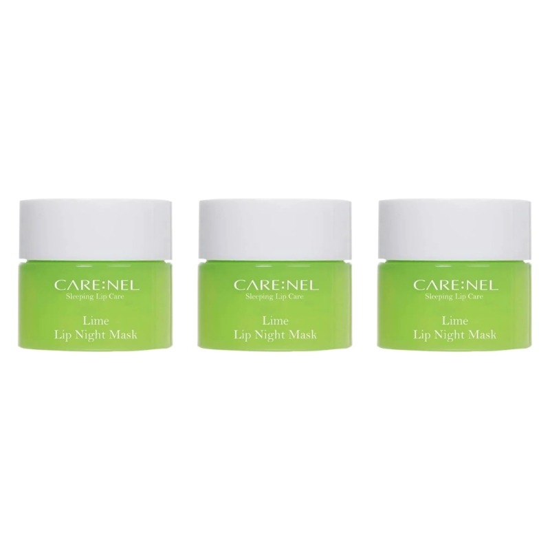 Маска для губ Care:Nel С экстрактом лайма lime lip night mask 5 г 3 шт