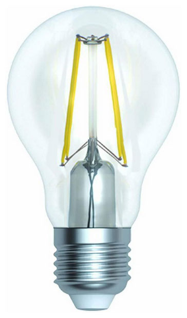 Лампа Uniel LED-A60-15W/4000K/E27/CL PLS02WH Форма ''A'' прозрачная (4000K) 005850