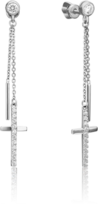 

Серьги женские из золота ЮЗ Платина 02-4395-00-401-1120-42, фианит, 02-4395-00-401-1120-42