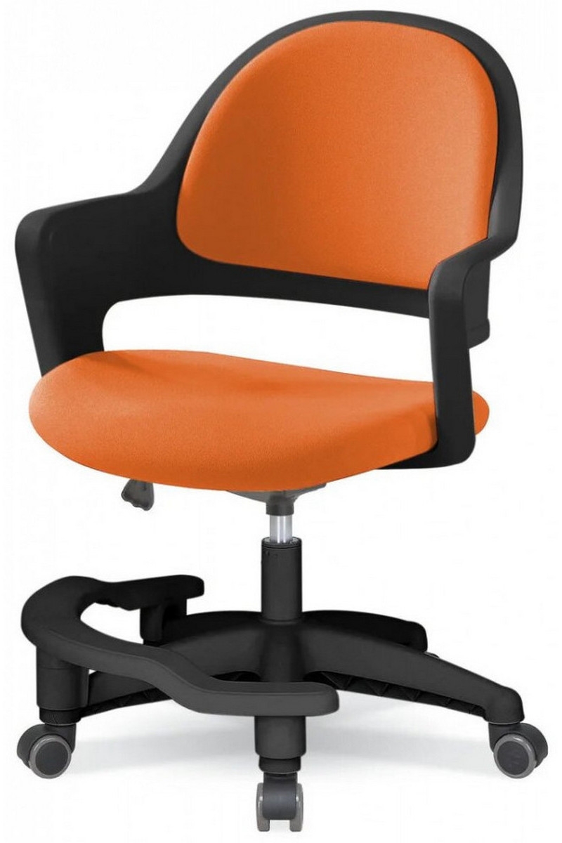 Ортопедическое кресло DSP AH0122 - черно-оранжевое