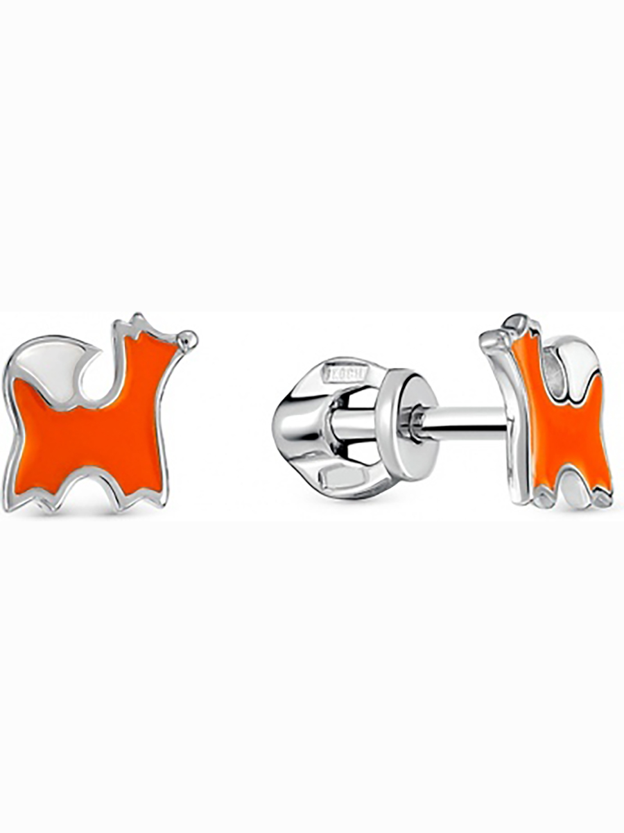 

Серьги Лисички из серебра Вероника С608-2313М1, С608-2313М1