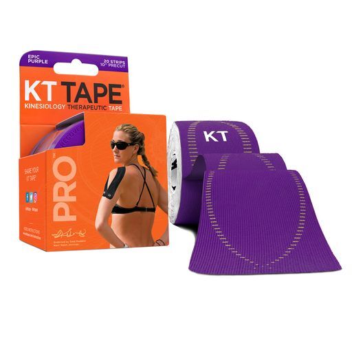 

KT TAPE PRO 20 полосок 25,4  5 см | Epic Purple (фиолетовый), PRO