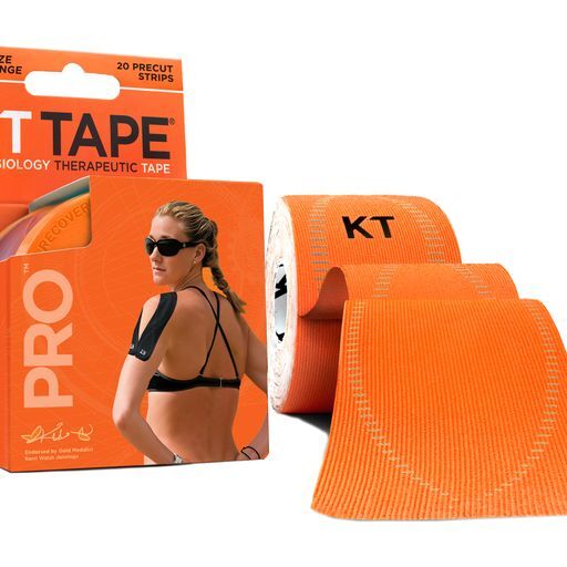 фото Kt tape pro 20 полосок 25,4 ? 5 см | blaze orange (оранжевый)