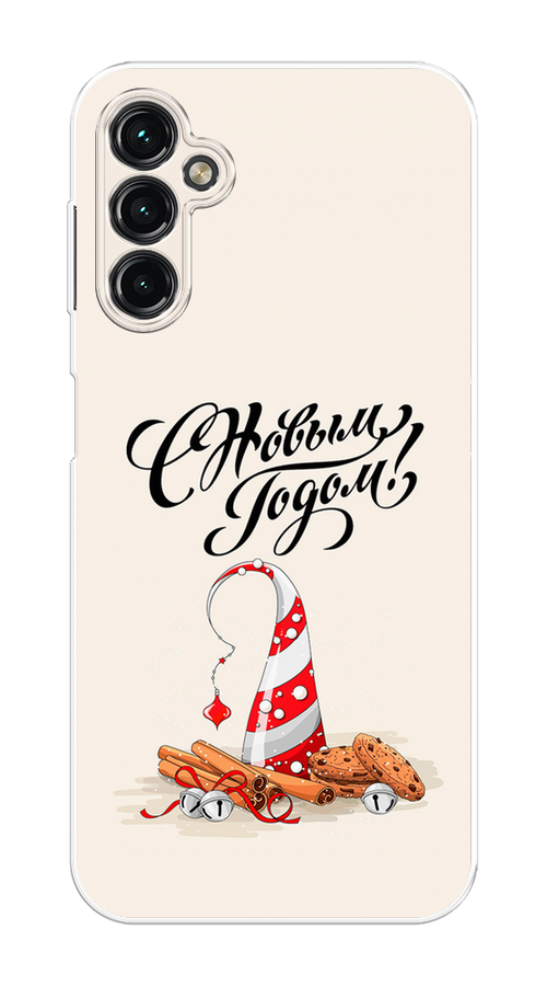 

Чехол на Samsung Galaxy A14 4G "Подарки на Новый Год", Бежевый;красный;черный, 2107950-5