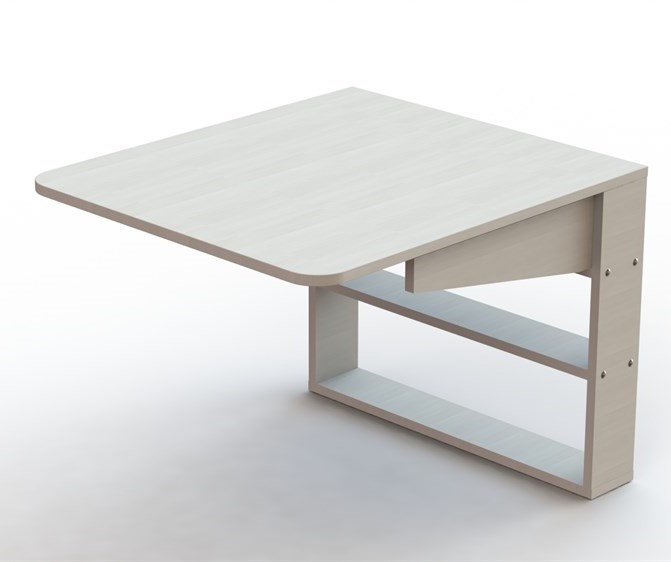 Откидной настенный стол Томик-1 Линия мебели Бодега светлый