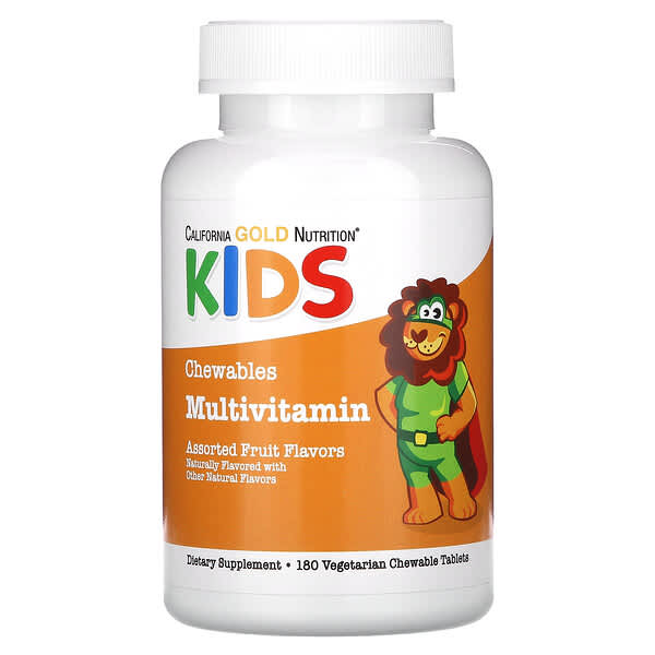 

Мультивитамины, California Gold Nutrition, 180 таблеток