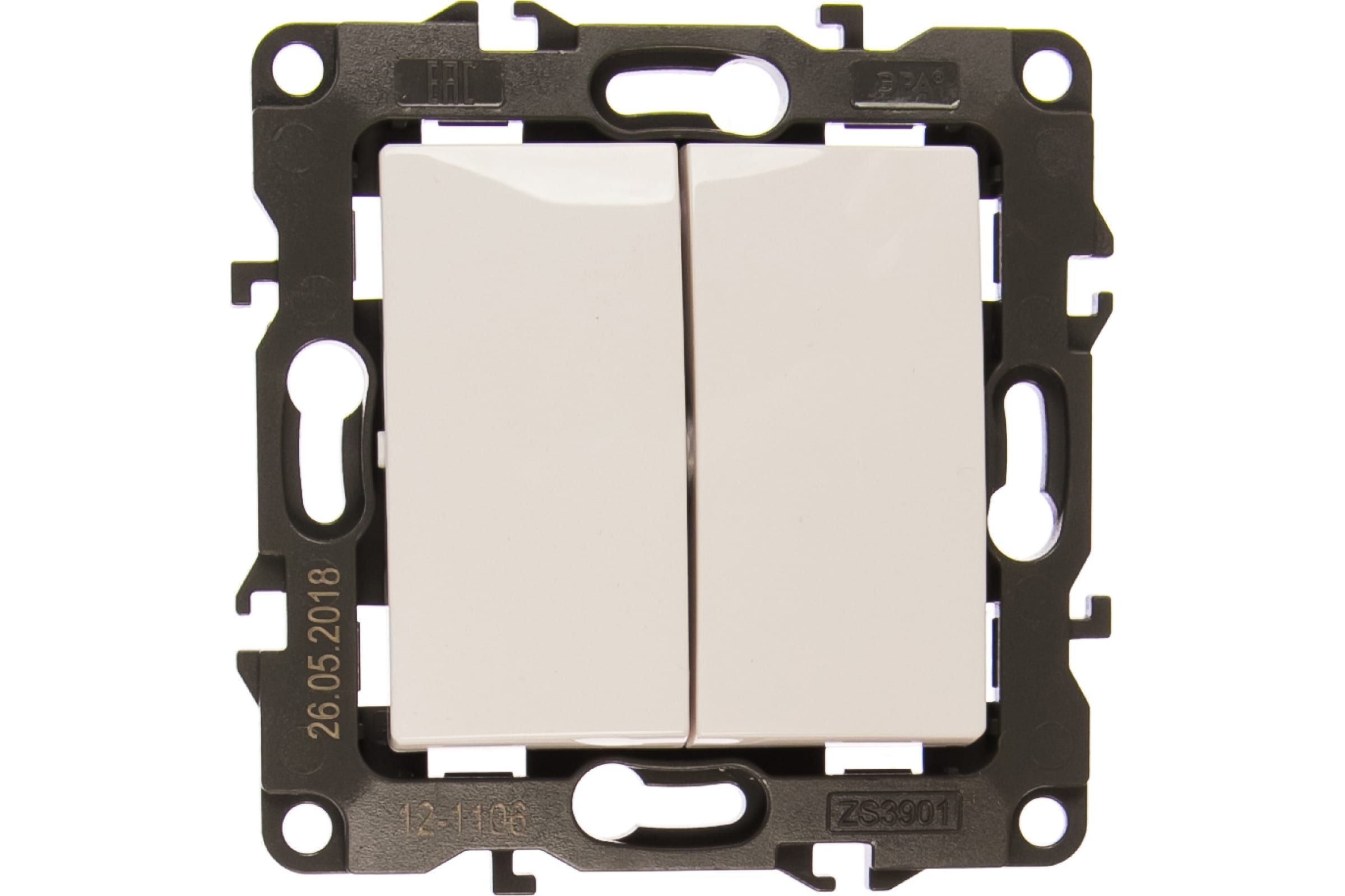 

Выключатель Эра 12 10АХ-250В IP20 White 12-1106-01 / Б0014663