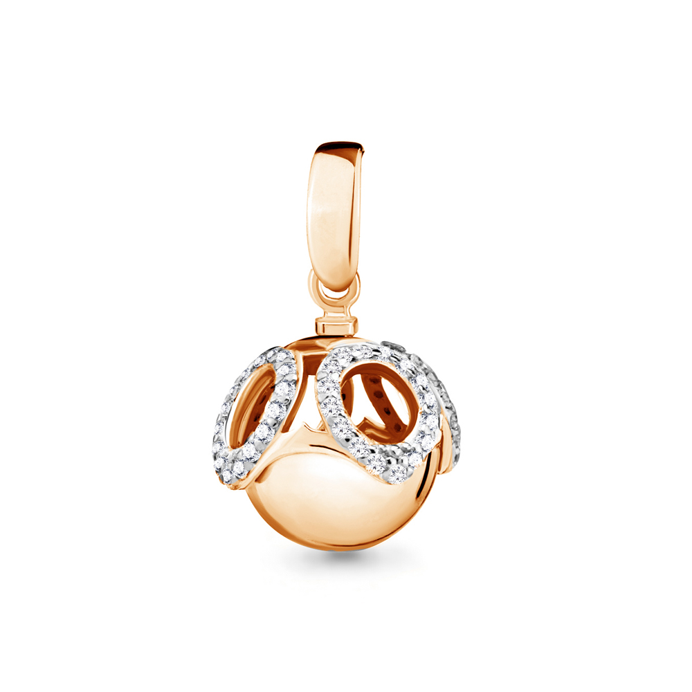 

Подвеска из серебра с фианитом Aquamarine 24111А_925_з, 24111А_925_з
