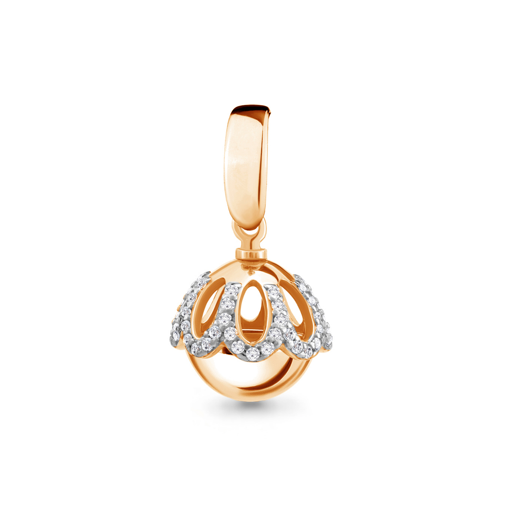 

Подвеска из серебра с фианитом Aquamarine 24110А_925_з, 24110А_925_з