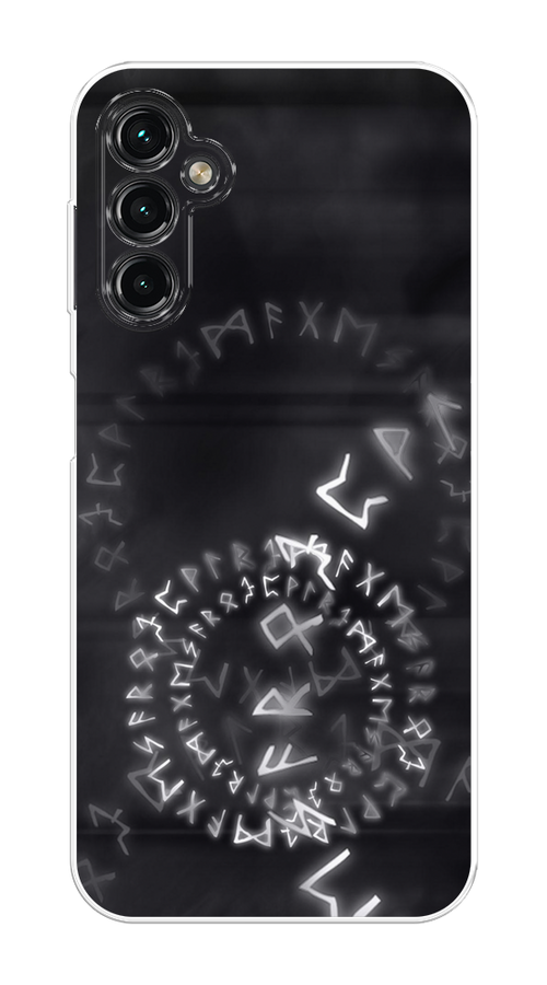 

Чехол на Samsung Galaxy A14 4G "Руны", Серый;черный, 2107950-3