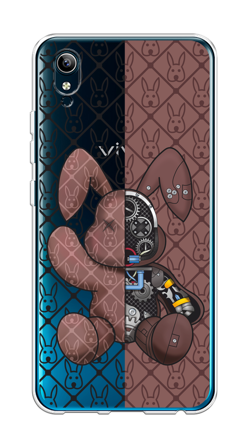 

Чехол на Vivo Y91c/Y1s "Киборг-заяц шоколадный", Коричневый;черный;прозрачный, 262850-1