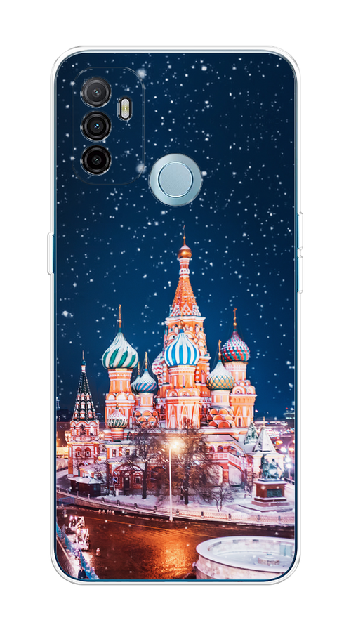 

Чехол на Oppo A53 "Москва 1", Коричневый;синий;белый, 254350-1