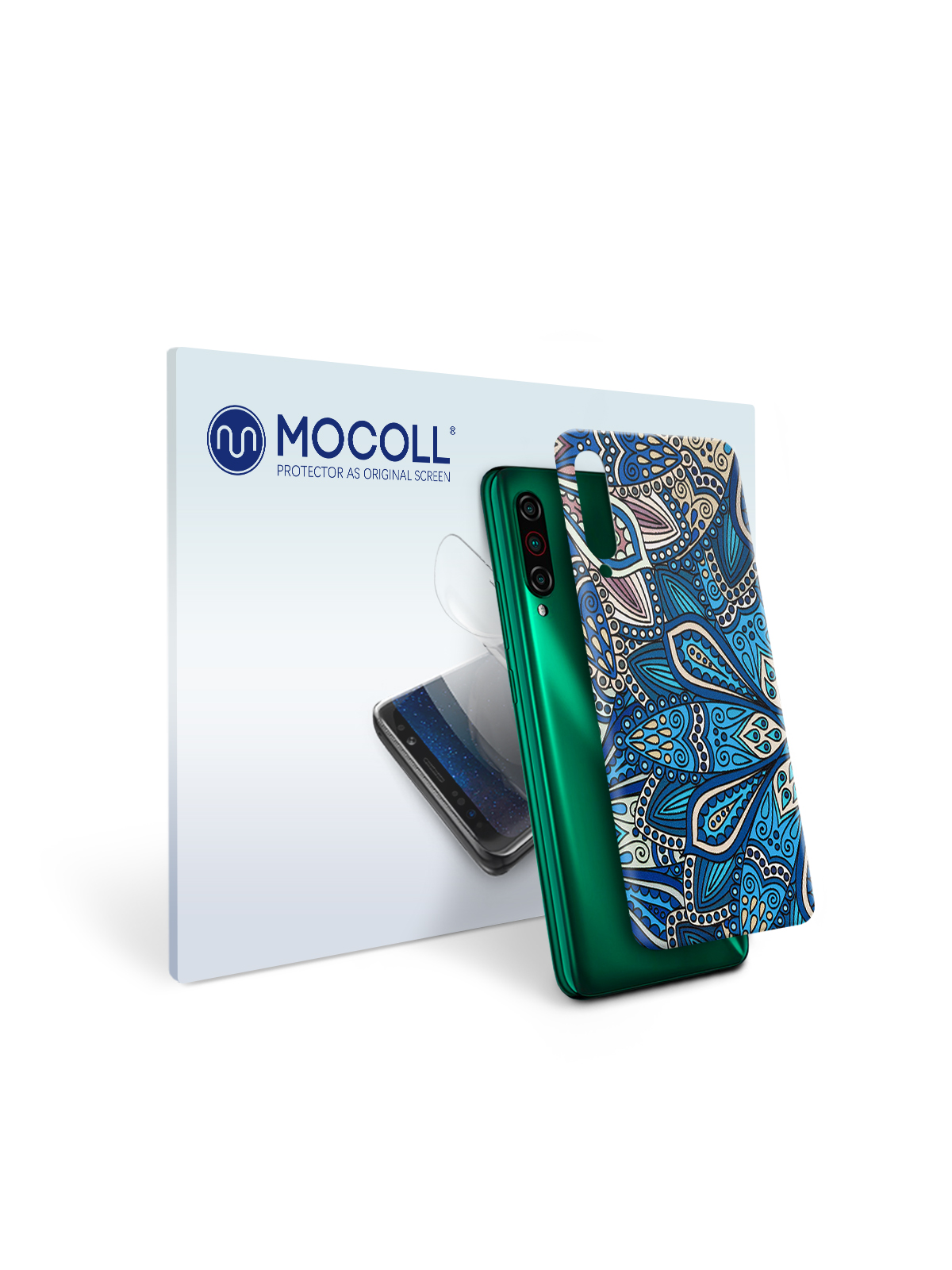 

Пленка защитная MOCOLL для задней панели Meizu Meilan E3 Богемный узор Флораль