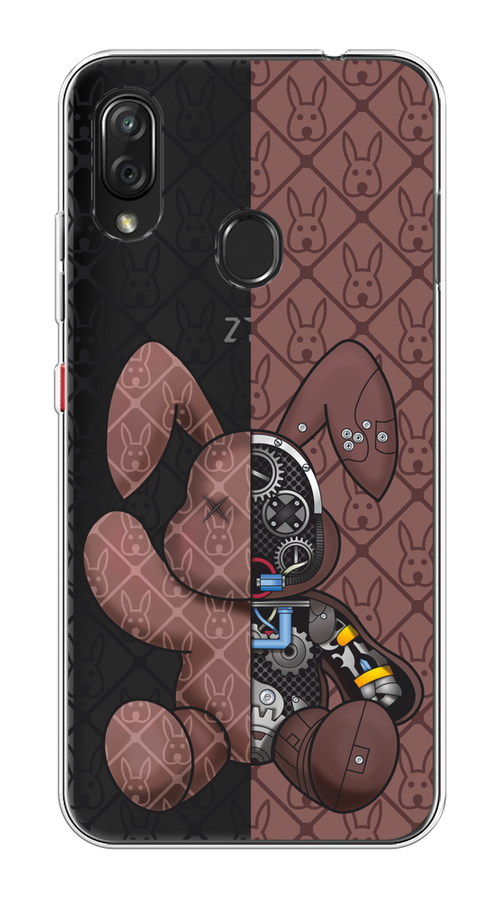 

Чехол на ZTE Blade V10 Vita "Киборг-заяц шоколадный", Коричневый;черный;прозрачный, 132650-1