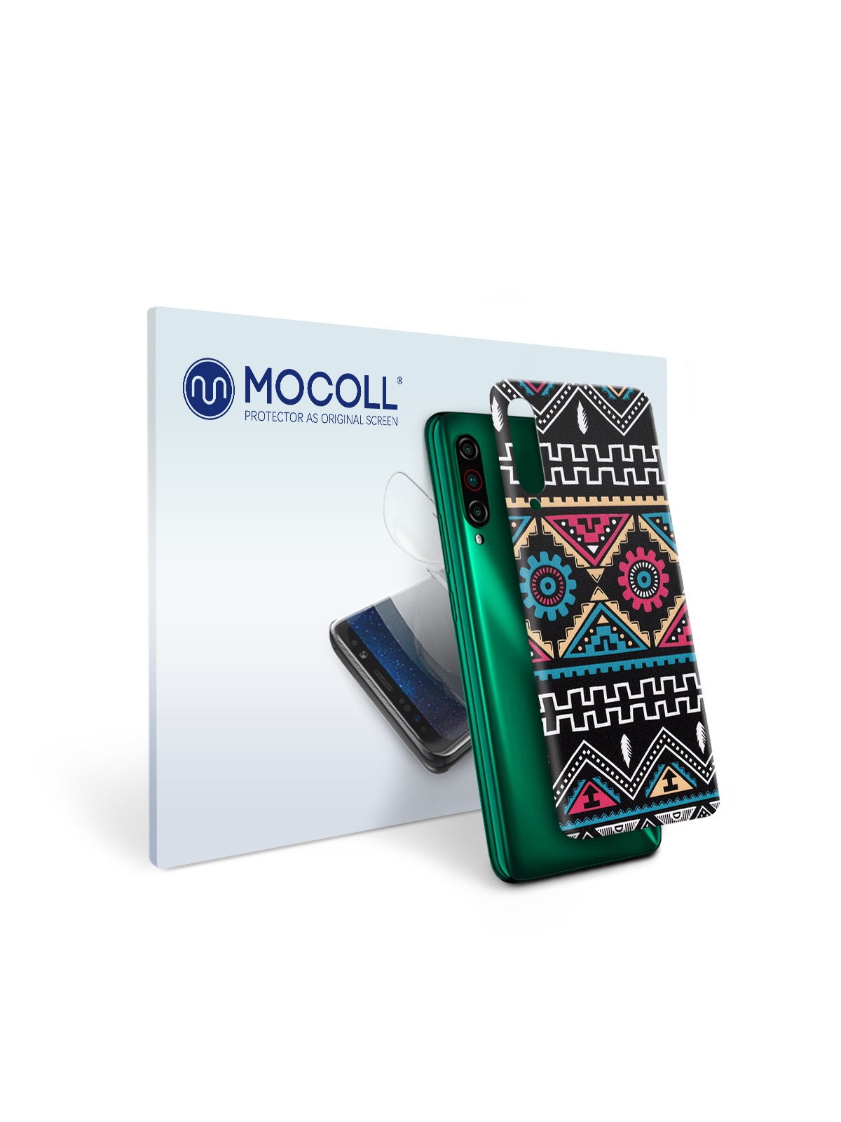 

Пленка защитная MOCOLL для задней панели Meizu Meilan 3S Богемный узор Икат