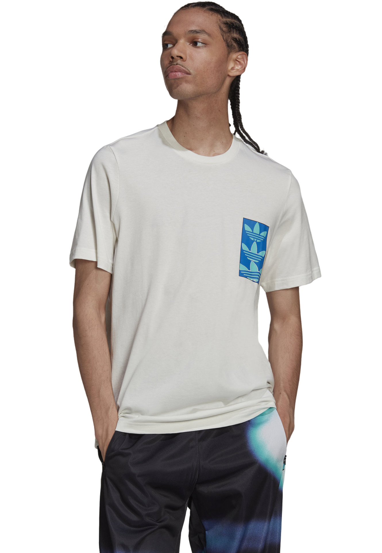 

Футболка мужская Adidas Yung Z Tee 2 белая 2XL, Белый, Yung Z Tee 2
