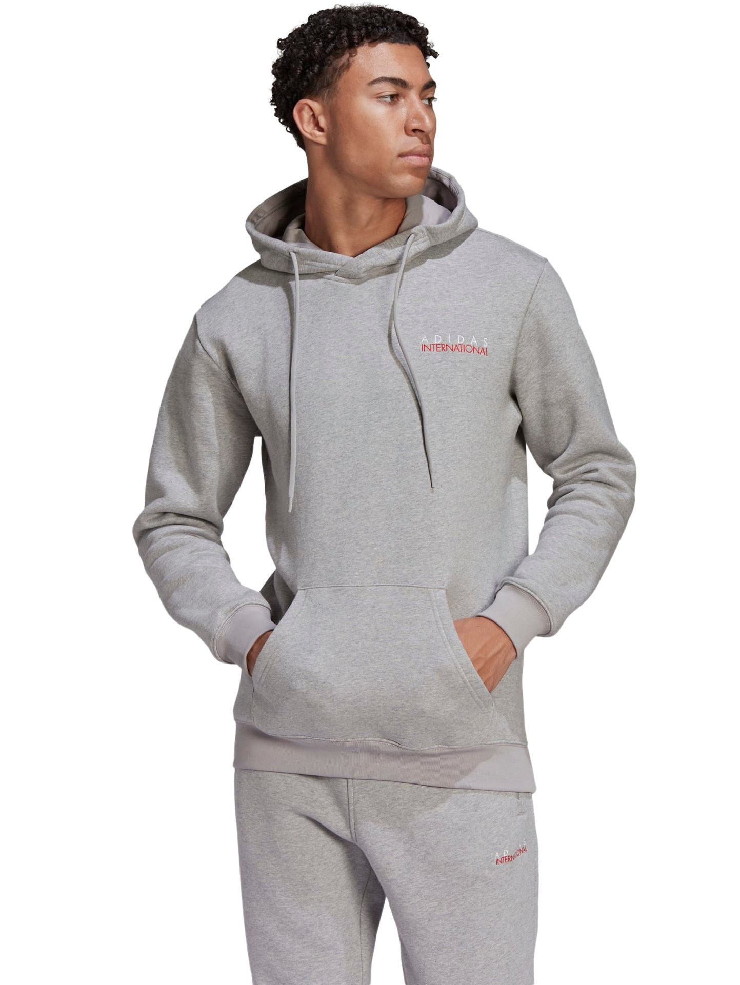 

Худи мужское Adidas Sprts Cl Hoodie серое 2XL, Серый, Sprts Cl Hoodie