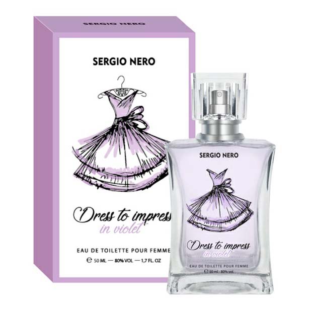 фото Туалетная вода женская sergio nero dress to impress in violet 50 мл