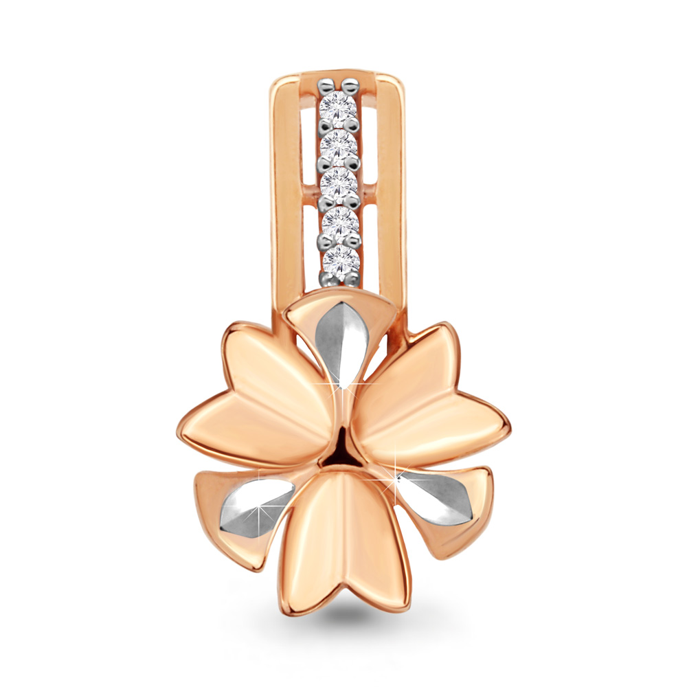 

Подвеска из серебра с фианитом Aquamarine 24089А_925_з, 24089А_925_з