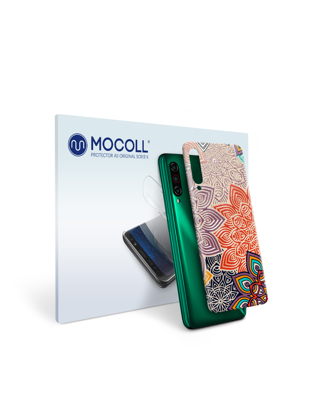 

Пленка защитная MOCOLL для задней панели Meizu X8 Богемный узор Мандала