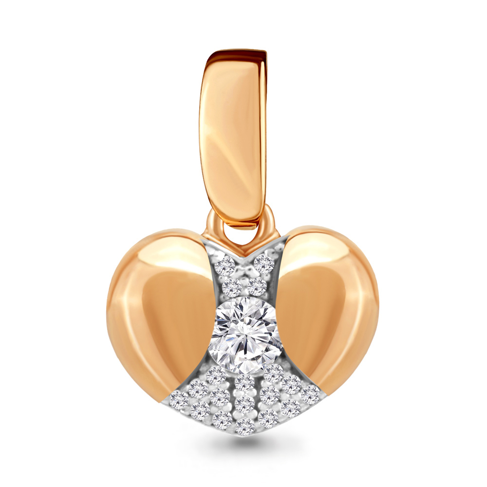 

Подвеска из серебра с фианитом Aquamarine 24076А_925_з, 24076А_925_з