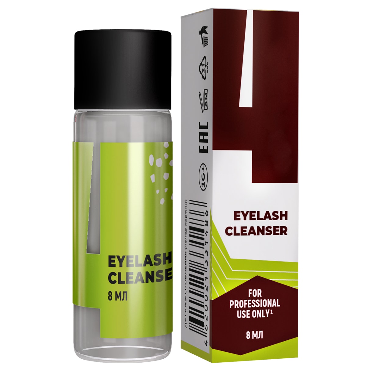 

Состав #4 для ламинирования ресниц и бровей Sexy (Секси) EYELASH CLEANSER, 8мл