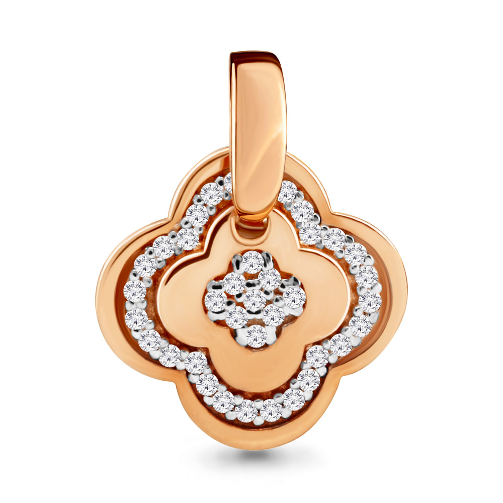 

Подвеска из серебра с фианитом Aquamarine 24074А_925_з, 24074А_925_з