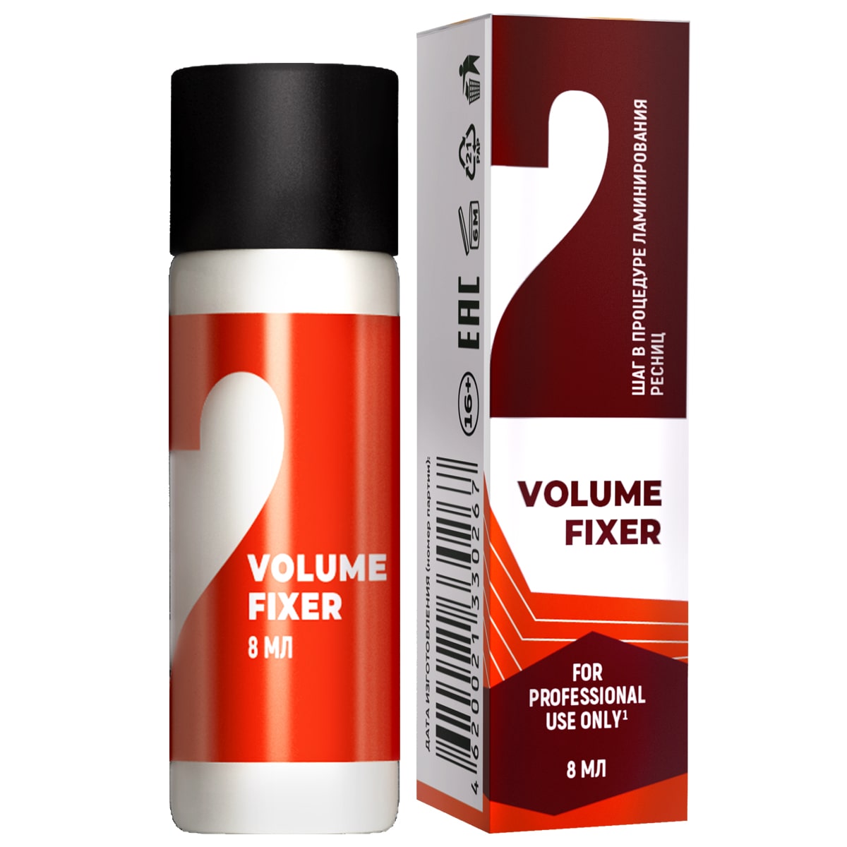 

Состав #2 для ламинирования ресниц и бровей Sexy (Секси) VOLUME FIXER, 8мл