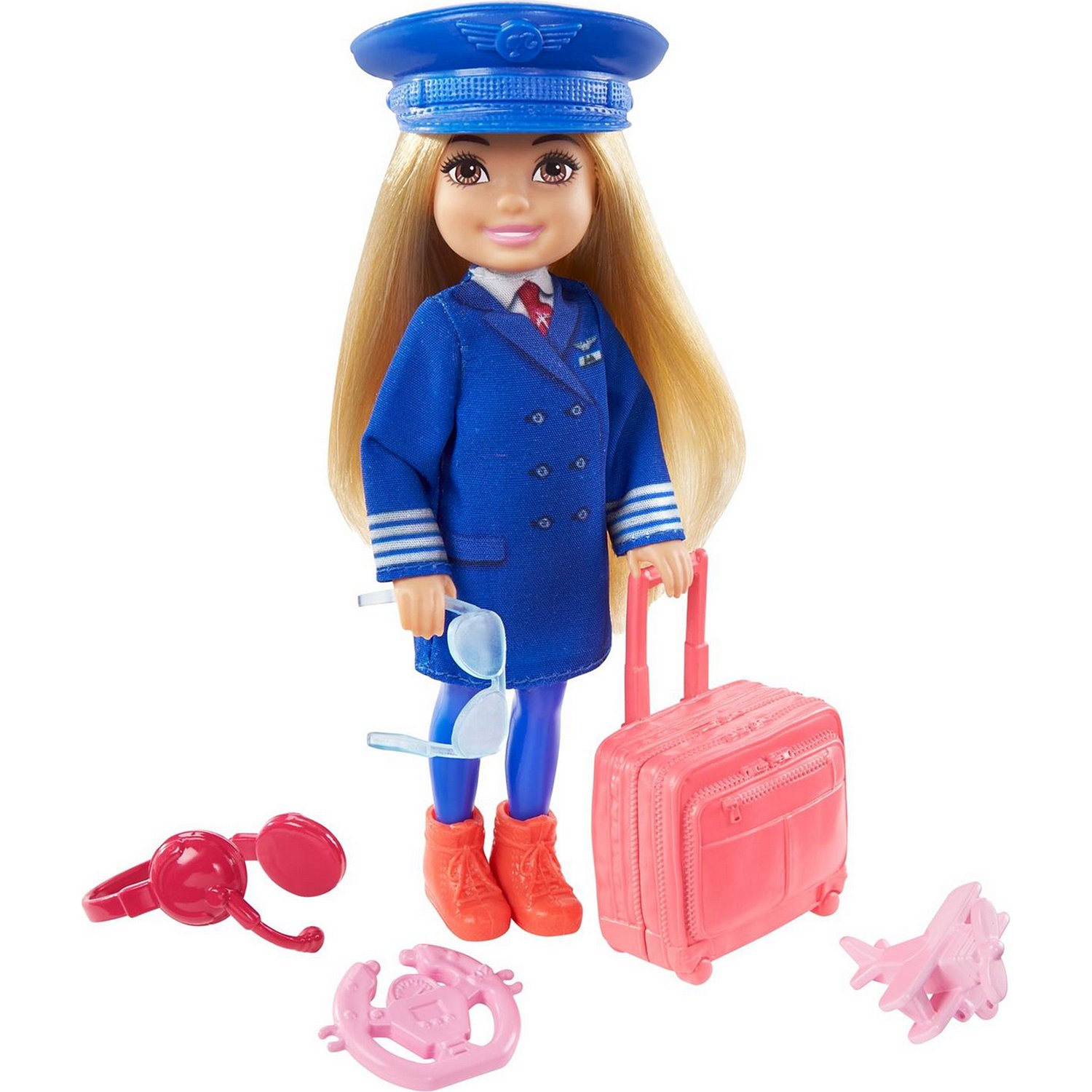 

Кукла Barbie GTN90 Barbie Набор Карьера Челси кукла+аксессуары (Пилот)