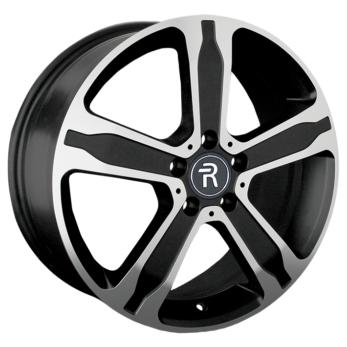 

Колесный диск 6,5x17/5x112 ET38 D66,6 MR146 MBFP (конус, MB001), Серебристый;черный