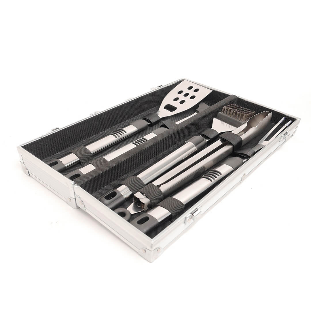 

Набор для барбекю "Готовим на Везувии" 5 предметов, K010, Серебристый