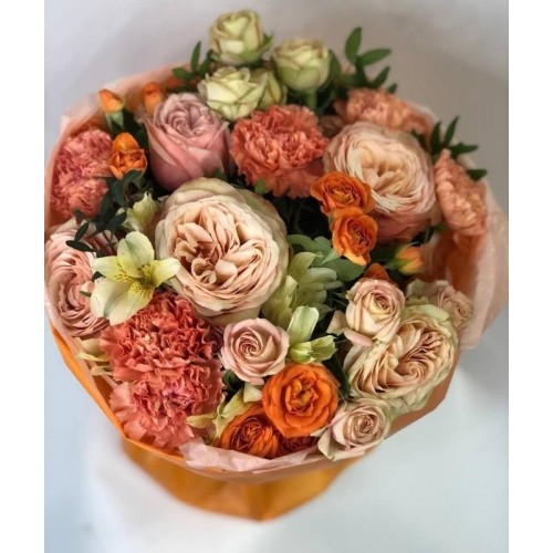 

Букет Vornikov Bouquets Феерия с пионовидными розами, Букет с пионовидными розами