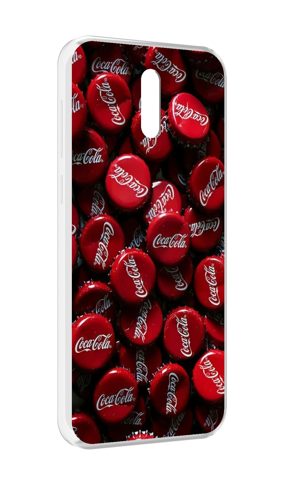 

Чехол MyPads крышки от кокаколы для Alcatel 3L (2019), Прозрачный, Tocco